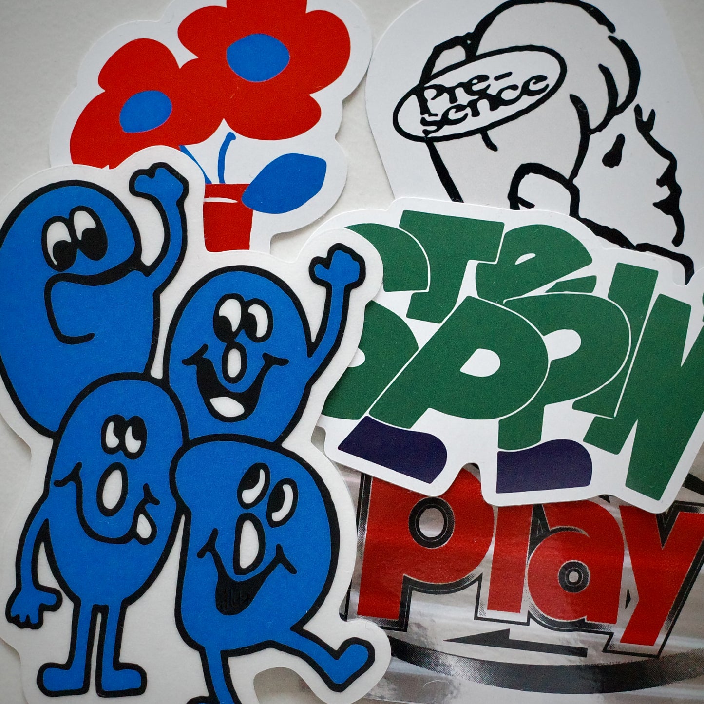 田口陵デザイン ステッカー5枚セット